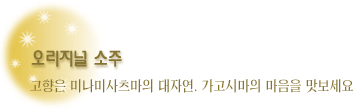 오리지널 소주